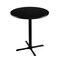 Holland Bar Stool Co 36" 211 Black Table, 36" dia. Top 211-3036BW36R - alternate 1